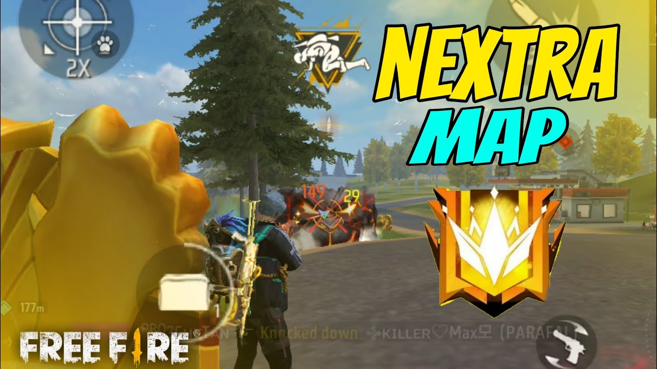 NEXTRA MAP NEW GAMEPLAY 😱😱 SOLO VS SOLO WIPE GAMEPLAY #freefire - YouTube