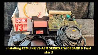 HOW TO INSTALL ECMLINK V3 IN 2G DSM - HOW TO INSTALL AEM WIDEBAND - FIRST START WITH ECMLINK V3 Profile