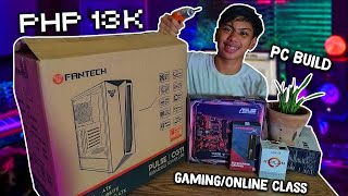 PASUKAN: Php13K BUDGET GAMING PC BUILD - ONLINE CLASS/GAMING