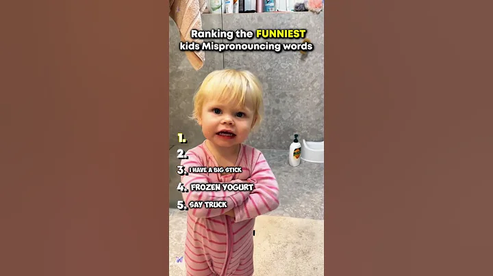 Funniest kids Mispronouncing Words