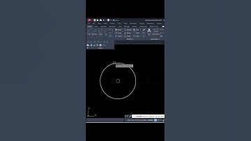 How to Draw Spiral Stairs in AutoCAD Using the Ray Tool | AutoCAD Staircase Tutorial