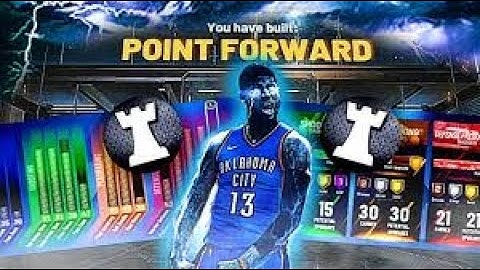 NBA 2k20 The official PURE Point FORWARD build! Pure point forward is back!!