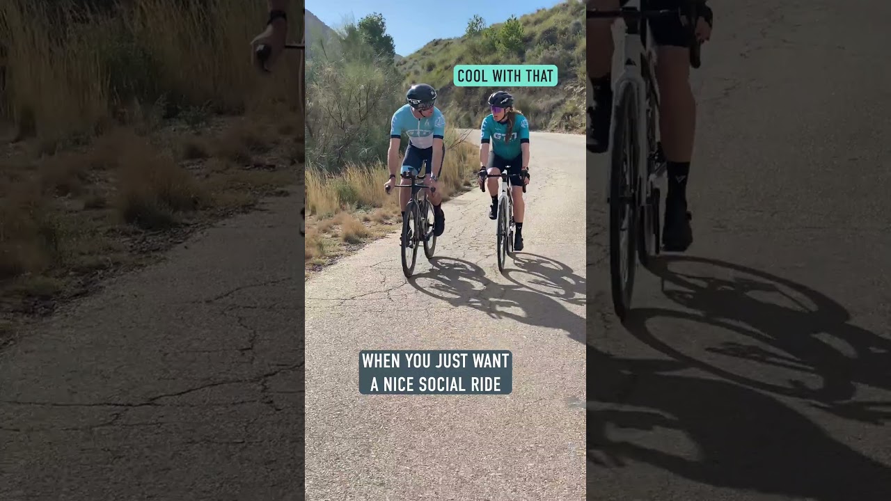 When you just want a nice social ride... 🚴‍♂️ #triathlon #cycling #bike