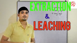 [Hindi] Extraction , Leaching , Solid -liquid extraction || Chemical Pedia