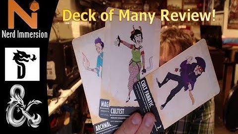 Deck of Many Review | Nerd Immersion