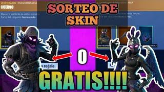 fortnite sorteo finalizado de cuervo o carronera skin completamente gratis participa - skin cuervo mujer fortnite