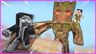 DİLENCİ ÇOCUĞUN CANAVARI, BÜYÜCÜYÜ ÖLDÜRDÜ! 😱 - Minecraft