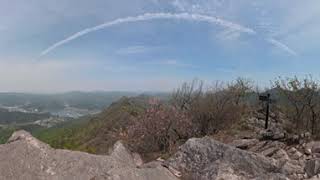 "[4K/VR] 내장산 7봉 종주 가상 체험! 360도로 돌려보는 신선봉~까치봉 절경"