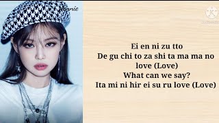 Blackpink-Lovesick Girls Jp. Ver.easy Lyrics