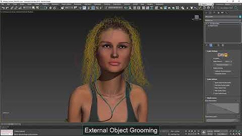 Ornatrix 3dsmax: Adopt External Guides