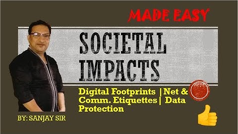 SOCIETAL IMPACTS XII IP PART 1