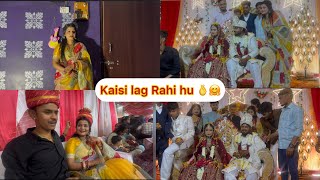 शादी में खूब मजा आया मनीष भैया के 🥰 #khusbooghazipuri #shubhamjaker #vlog 