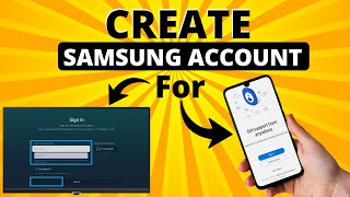 2023 How To Create Samsung Account || How To Create Samsung Account on TV - Sign In TV & Mobile