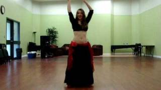 Bellydance improv - Habibi Ya Eini by Cassandra Fox