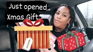 I JUST OPENED MY CHRISTMAS GIFT | CHRISTMAS PRESENT OPENING EVER