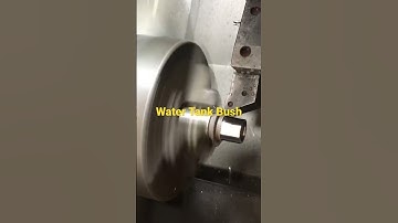 Brass Bush Making on Cnc Lathe Machine #production #Mechanical  #cnc #cncmachine