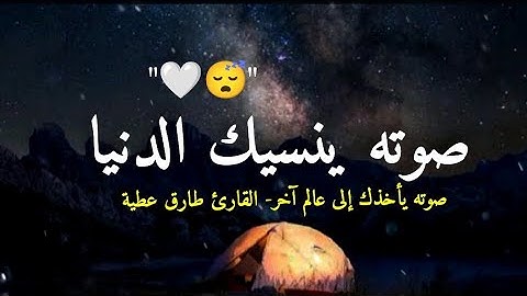 صوته يأخذك إلى عالم آخر 😴🤍 تلاوة هادئة من سورة فصلت بصوت يلامس القلوب 🩹🌷