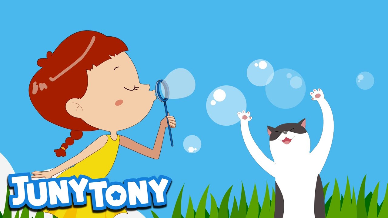 Bubble Bubble Pop | Let's Play with Bubbles | Kids Pop | Nursery Rhymes |  JunyTony - YouTube