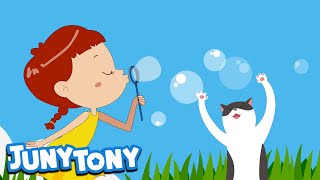 Bubble Bubble Pop | Let's Play with Bubbles | Kids Pop | Nursery Rhymes | JunyTony screenshot 5