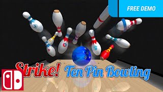 Strike! Ten Pin Bowling Trailer || Nintendo Switch