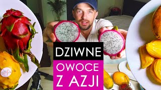 Dziwne Owoce z Azji 🍈 | Jak jeść Papaję, jak smakuje Rambutan, i co zrobić z Guawą