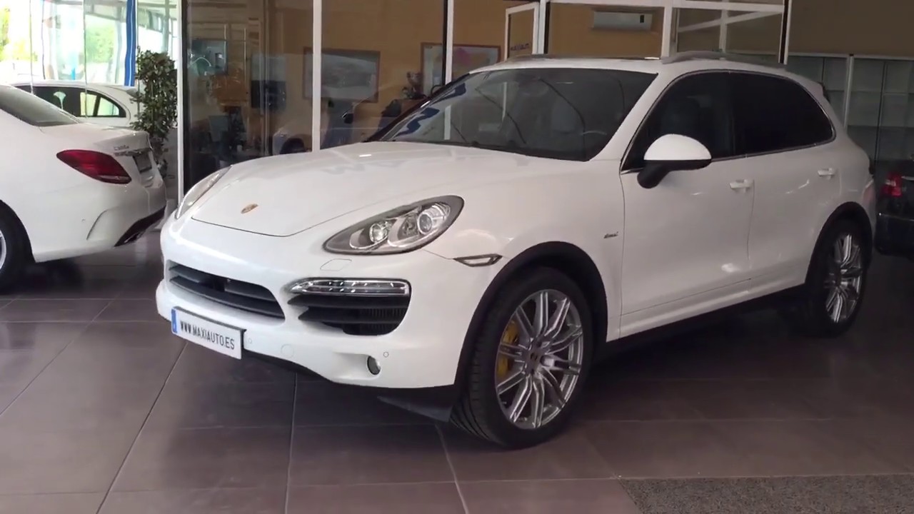 PORSCHE CAYENNE S V8 DIESEL YouTube