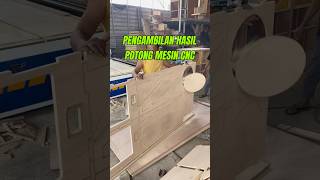 Pengambilan hasil potong CNC #boxspeaker