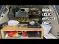 Making a Minivan More Like a Home - Building a Bookshelf and Closet