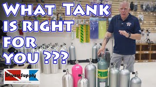 What Scuba Tank is Right for You !!!  Big, Little or Inbetween ?? Use Nitrox