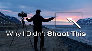 Amazing Light, But I Made a Bad Decision | Landscape Photography in Iceland
