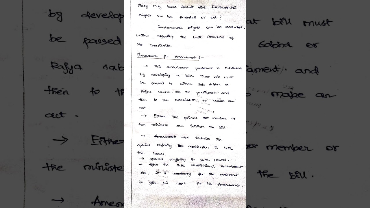 The historical perspectives of the constitutional amendments in india