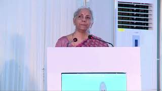 Smt Nirmala Sitharaman addresses the audience at the Viksit Bharat Sankalp Yatra programme in Kerala