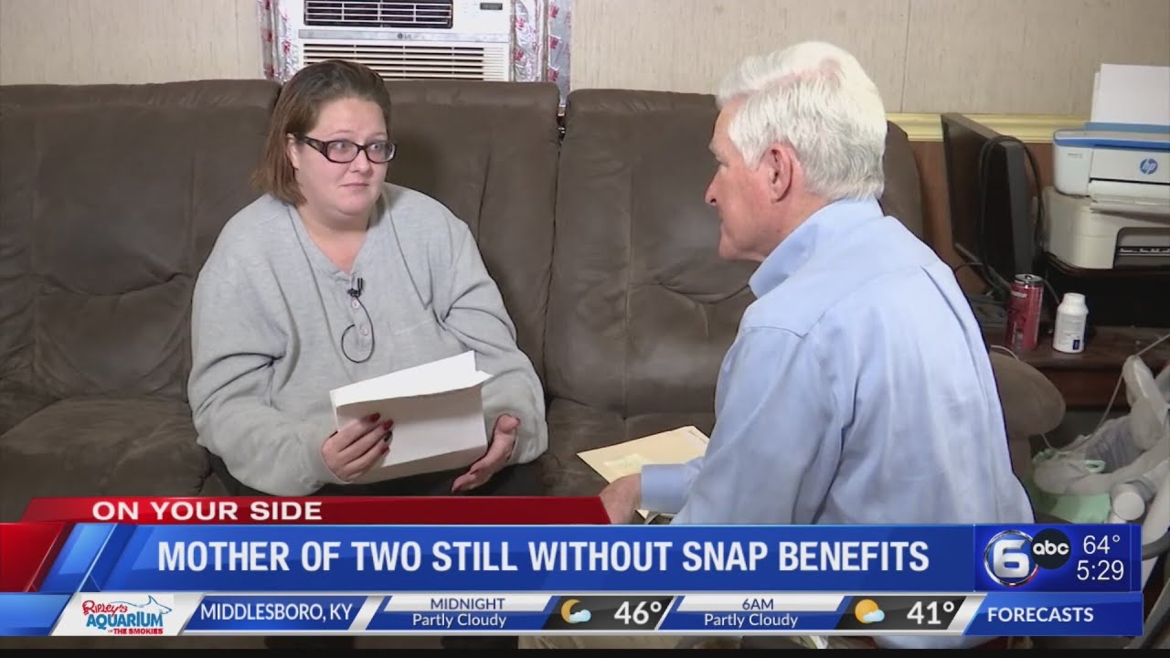 Knoxville mother relieved after SNAP benefits restored six months later