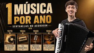 1 Música por Ano (1979–1999) - Versão Sertanejo no Acordeon