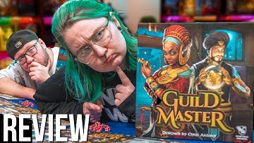 Our Best Game of 2020 Reviewed by New Players! Guild Master Board Game Review!