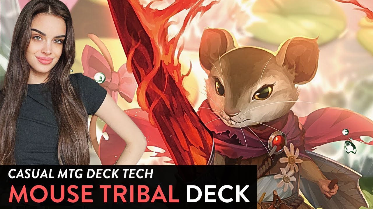 MTG DECK TECH 131: MICE Deck !!! It's MOUSE TRIBAL Time ! The most  flavourful mouse build is here !
