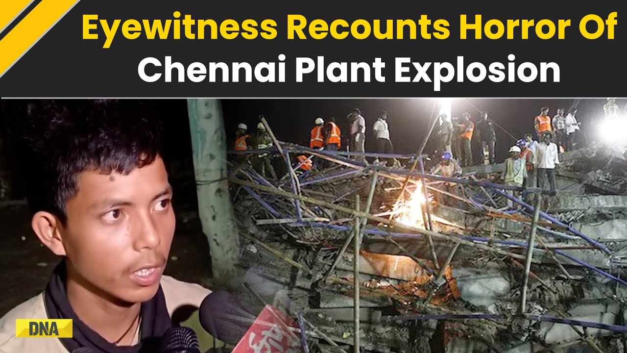 Chennai News: Eyewitness Recounts Horror Of Chennai Thermal Power Station  Collapse That Killed 9