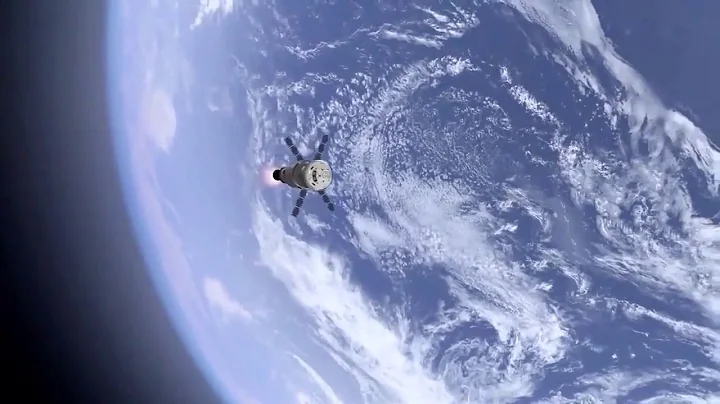 Satellite moving around Earth Free copyright video - DayDayNews