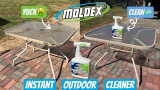 Watch This Filth Disappear...Moldex Instant Outdoor Cleaner!