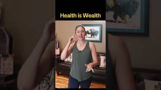 Heath is Wealth - Parisa Shelton #shorts