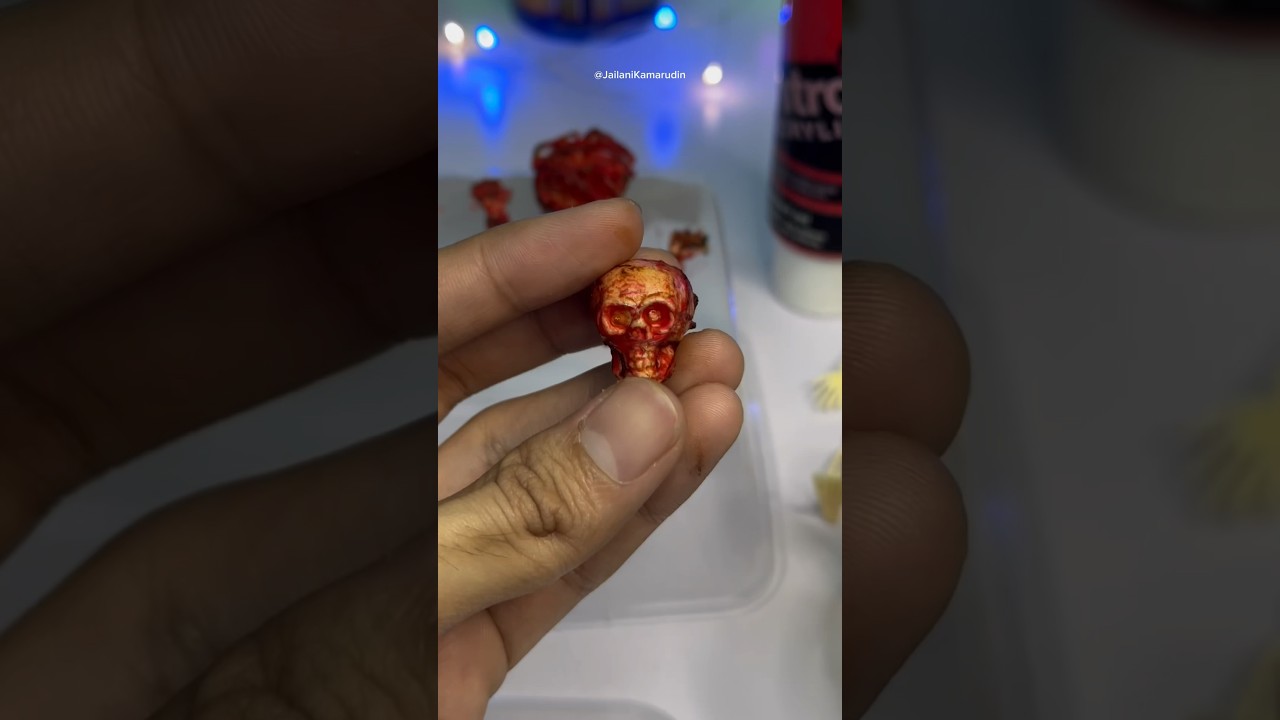 DIY cheap skeleton into realistic skeleton 