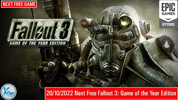 🔥 NEXT EPIC FREE GAME Fallout 3: Game of the Year Edition | EPIC FREE GAME Fallout 3