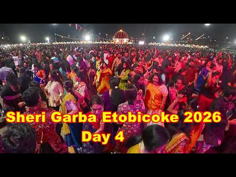 Garba Vibes Hit Etobicoke: Shamsher Mann Captures Day 4 Live — slide 1