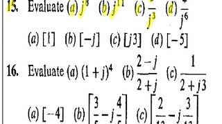 Complex Numbers - Cartesian Form Powers