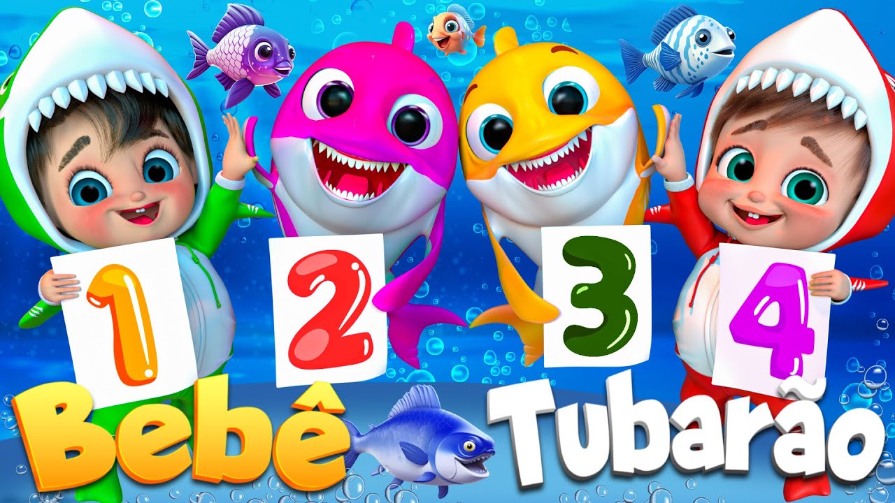 Splash com o Bebê Tubarão @SuperLucaPortugues 