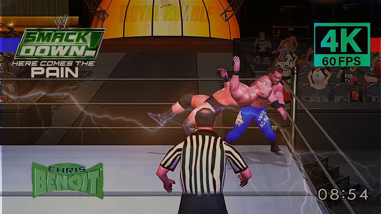 Chris Benoit vs Brock Lesnar | Ironman | SmackDown Here Comes the Pain |