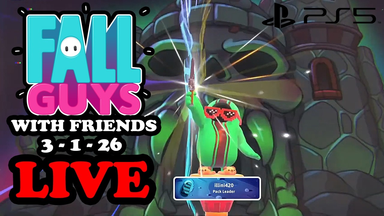 NEW Season of Ranked and NEW Fame Pass is HERE! - Fall Guys Live PS5