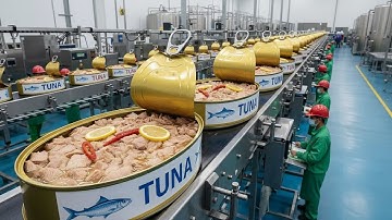 Inside a canned sardine factory | From the sea to your table (follow the whole process)