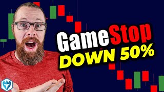 GameStop Shares Down 50% on Breaking News & Roaring Kitty Live Stream