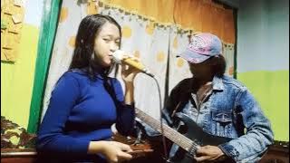 Tambatan jiwa riza umami (cover) arum & kangsim acustik